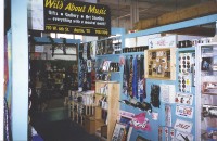 WAM at Bluebonnet Mrkt The Wild About Music booth inside Bluebonnet Market