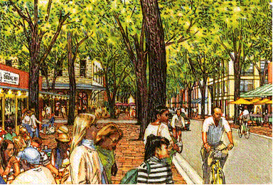 sabine street promenade