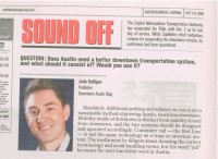 ABJ 'Sound Off' on the topic of rail in Austin